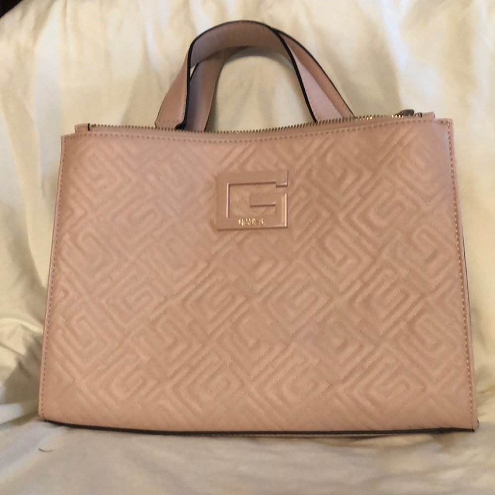 Guess pink hand bag